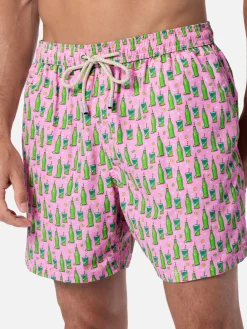 Herren-Badeshorts aus leichtem Stoff Lighting Micro Fantasy mit Sprite-Aufdruck | DIE SONDERAUSGABE DER COCA COLA COMPANY