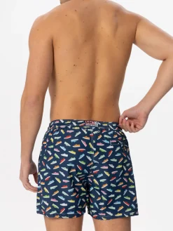 Herren-Badeshorts aus leichtem Stoff mit Superga-Aufdruck | SUPERGA® SONDEREDITION