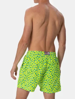 Herren-Badeshorts aus leichtem Stoff Lighting Micro Fantasy mit Hai-Aufdruck