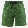 Herren-Badeshorts aus Ripstop-Stoff Harbor The Riviera mit Tarn-Jacquard-Print