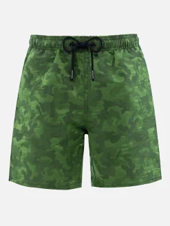 Herren-Badeshorts aus Ripstop-Stoff Harbor The Riviera mit Tarn-Jacquard-Print