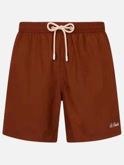 Herren-Badeshorts aus Seersucker Patmos
