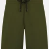 Herren-Badeshorts „Comfort Surf“ in Militärgrün