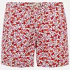 Herren-Badeshorts mit Krabben-Print