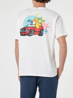 Herren-Baumwoll-T-Shirt mit platziertem Aufdruck „Cryptopuppets Good Fellas“ | CRYPTOPUPPET-SONDERAUSGABE