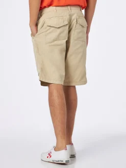 Herren-Bermuda in Beige mit Seitentaschen