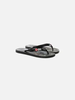 Herren-Flip-Flops mit Tarnaufnäher