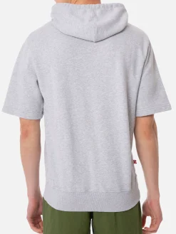 Herren-Hoodie mit kurzen Ärmeln