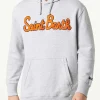 Herren-Kapuzenpullover aus Baumwolle mit Aufnäher