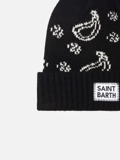 Herrenmütze mit Bandana-Aufdruck