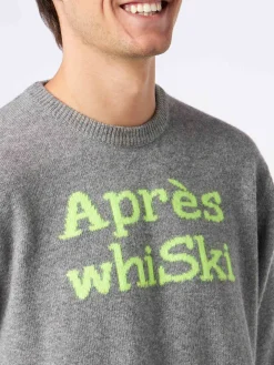Herrenpullover aus Whi-Ski-Kaschmirmischung