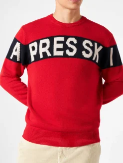Herrenpullover mit Apres-Ski-Schriftzug