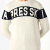 Herrenpullover mit Après-Ski-Schriftzug