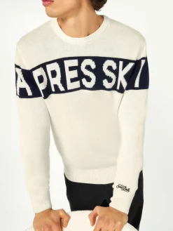 Herrenpullover mit Après-Ski-Schriftzug