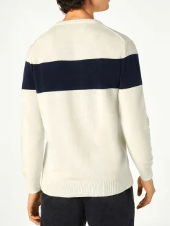 Herrenpullover mit Après-Ski-Schriftzug