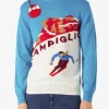 Herrenpullover mit Campiglio-Postkarte