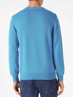 Herrenpullover mit Campiglio-Postkarte