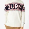 Herrenpullover mit Courma-Schriftzug