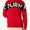 Herrenpullover mit Courma-Schriftzug