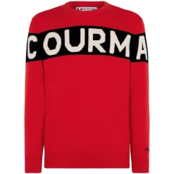 Herrenpullover mit Courma-Schriftzug
