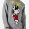 Herrenpullover mit grauem Rock Snoopy | SNOOPY – PEANUTS™ SONDEREDITION