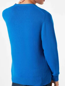Herrenpullover mit Jacquard-Aufdruck des St. Barth Padel Club