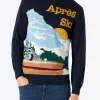 Herrenpullover mit Postkarte