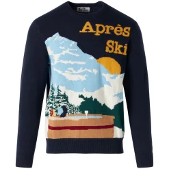 Herrenpullover mit Postkarte