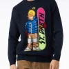 Herren-Pullover mit Rundhalsausschnitt und Crypto Ducky-Jacquard-Print | CRYPTO PUPPETS SONDERAUSGABE
