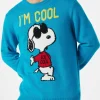 Herrenpullover mit Snoopy I'm Cool-Aufdruck | SNOOPY – PEANUTS™ SONDEREDITION