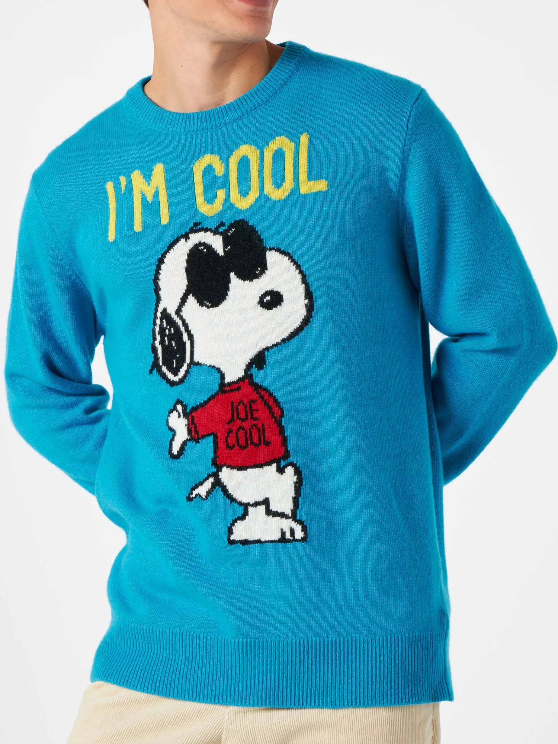 Herrenpullover mit Snoopy I'm Cool-Aufdruck | SNOOPY – PEANUTS™ SONDEREDITION