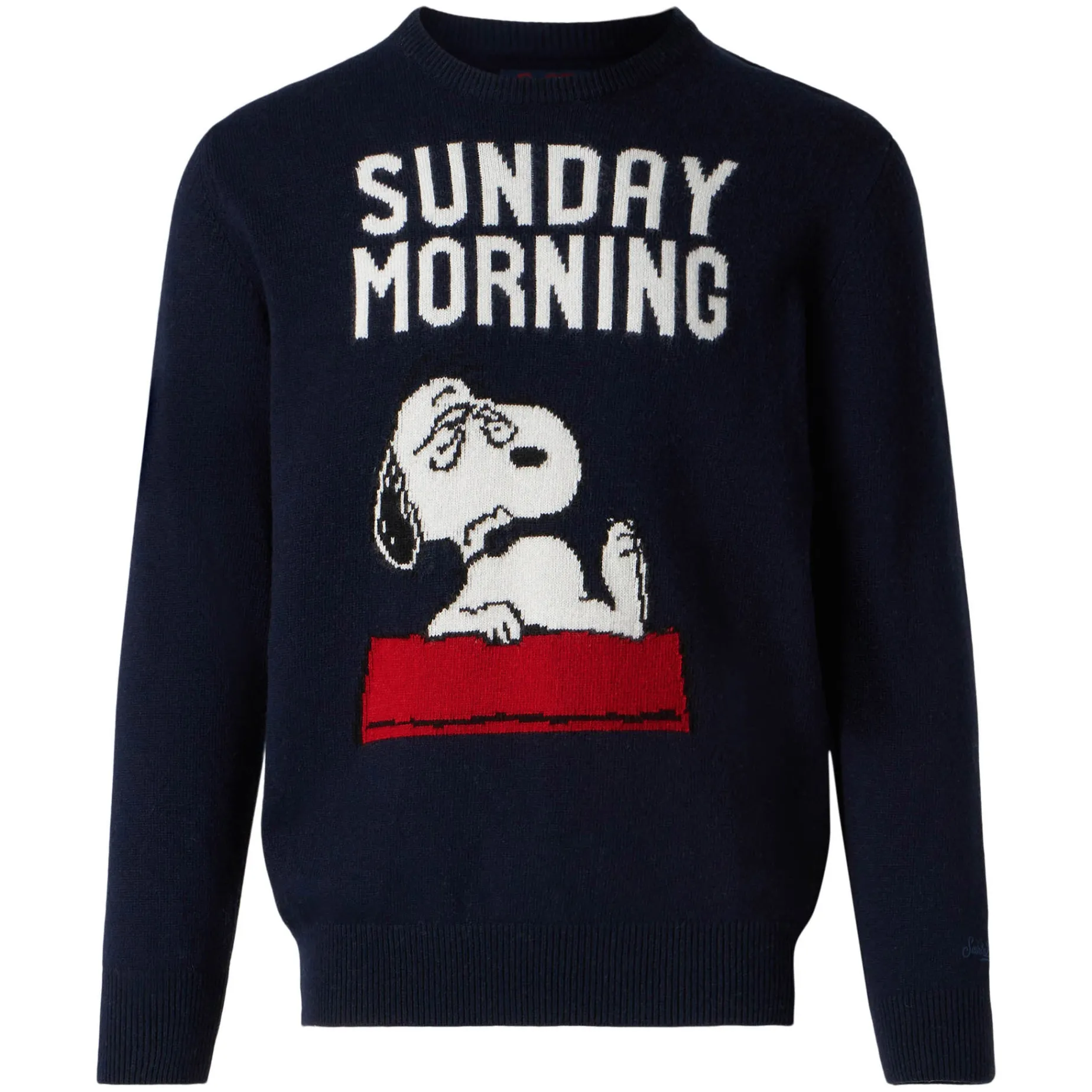 Herrenpullover mit Snoopy Sunday Morning-Aufdruck | SNOOPY – PEANUTS™ SONDEREDITION
