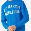 Herrenpullover mit St. Barth Padel Club-Schriftzug