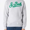 Herren-Sweatshirt mit Rundhalsausschnitt und Frottee-Logo