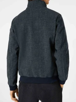 Herren-Thermojacke in Melangeblau