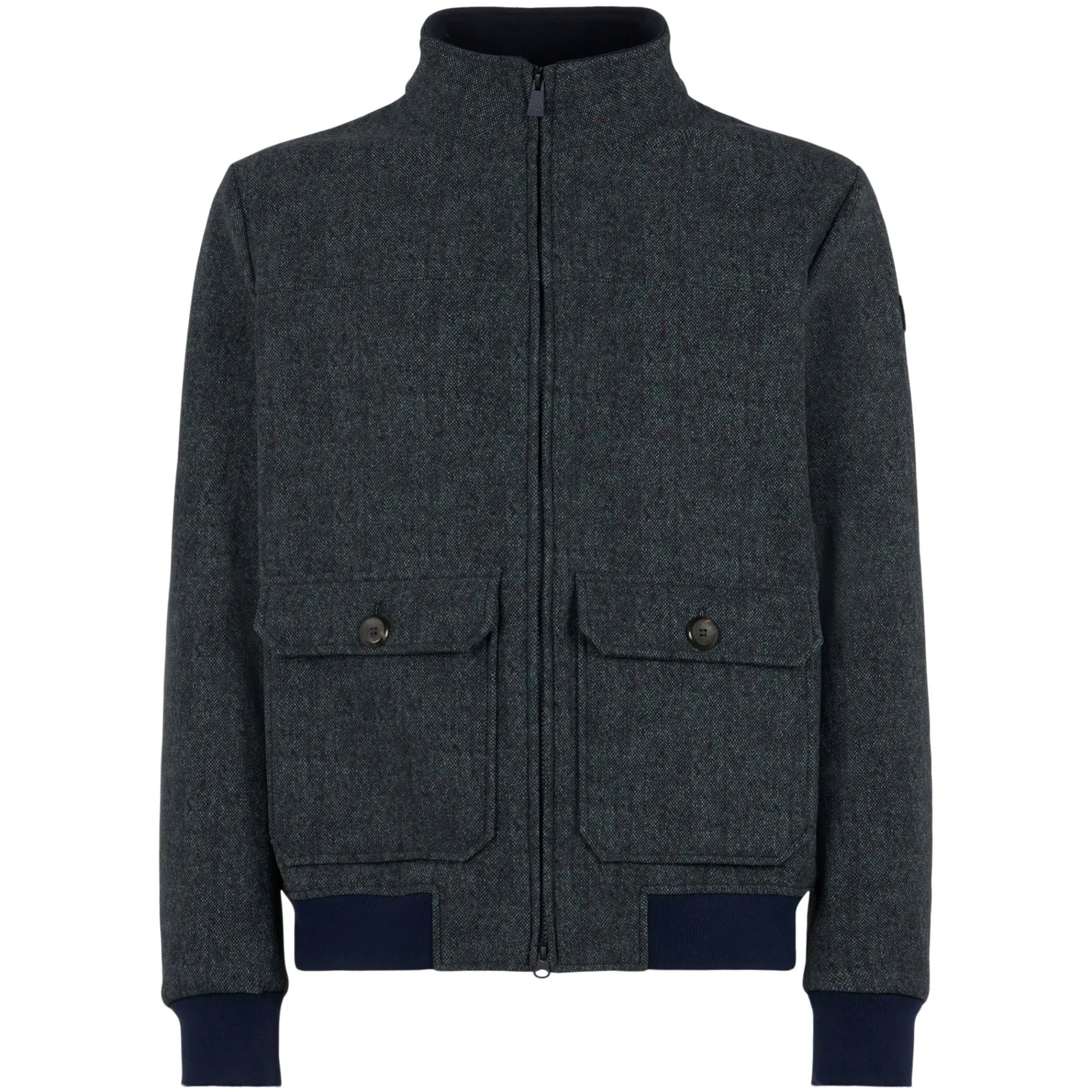 Herren-Thermojacke in Melangeblau