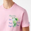 Herren-T-Shirt aus Baumwolle mit Mojito-Aufdruck