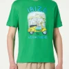 Herren-T-Shirt aus Baumwolle mit Ibiza-Vespa-Aufdruck | VESPA® SONDEREDITION