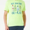 Herren-T-Shirt aus Baumwolle mit „Let the Fun Be-Gin“-Aufdruck