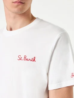 Herren-T-Shirt aus Baumwolle mit Bart-Engel-Aufdruck | DIE SIMPSONS-SONDERAUSGABE