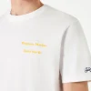 Herren-T-Shirt aus Baumwolle mit Magnum Marine Saint Barth-Aufdruck