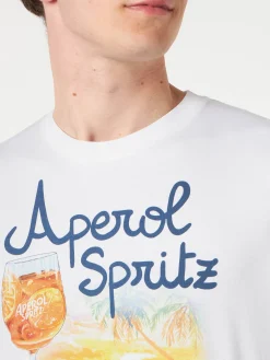 Herren-T-Shirt aus Baumwolle mit „Aperol Spritz Venice“-Aufdruck | APEROL SONDEREDITION