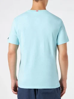 Herren-T-Shirt aus Baumwolle mit Aufdruck „Big Babol“-Statue | GROSSE BABOL® SONDEREDITION