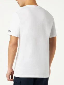 Herren-T-Shirt aus Baumwolle mit Gin-Aufdruck | GIN MARE SONDEREDITION