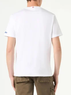 Herren-T-Shirt aus Baumwolle mit Estathé-Aufdruck | ESTATHE'® SONDEREDITION