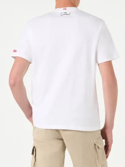 Herren-T-Shirt aus Baumwolle mit Homer-Aufdruck | DIE SIMPSONS-SONDERAUSGABE