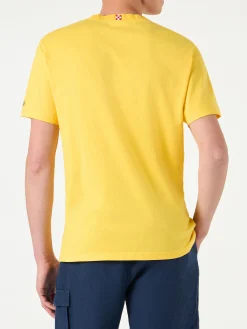 Herren-T-Shirt aus Baumwolle mit der Stickerei „ I found my gin in Portofino“ | PORTOFINO DRY GIN SONDEREDITION