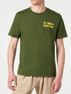 Herren-T-Shirt aus Baumwolle mit Snoopy-Aufdruck | Peanuts® Sonderausgabe