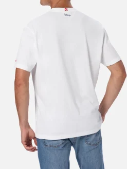 Herren-T-Shirt aus Baumwolle mit Scrooge-Aufdruck und Stickerei | ©DISNEY SONDEREDITION