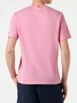 Herren-T-Shirt aus Baumwolle mit St. Barth Mojito-Aufdruck